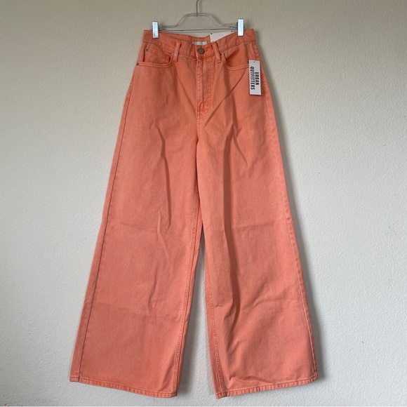 Light Orange BDG A Wide Jeans - Picture 2 of 8